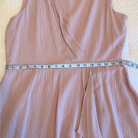 Calvin Klein Textured Blush Pink Sleeveless Dress (Size 12) - Picture 4 of 13